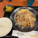 Tsujiya Shouten Shokudou - トンバラ定食　ライス中　950円(税込)