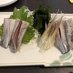 ぎょ魚蔵部 - 入梅イワシの刺身