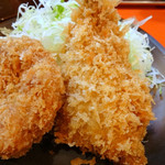 味安 - 鯵フライ美味しい～♪