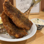 お魚の店 松 - アジフライ