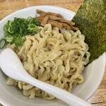 麺屋 つるる - 醤油つけ麺の麺