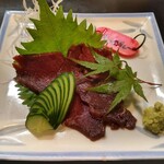 宝雪酒坊 - カンガルーの刺身