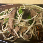 食事の店　燕京 - ランチ定食　ニラレバ