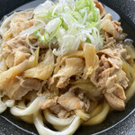 Katashina Shokudou - 夢豚うどんはホントに豚肉たっぷり！脂っこくなくて食べやすい