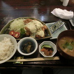 ちきん南蛮定食でございます（2013.08）