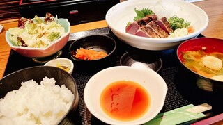 Uruoi - 鰹塩たたき定食