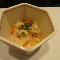 しゃぶしゃぶ・日本料理 木曽路 銀座五丁目店 - 烏賊の塩麴和え