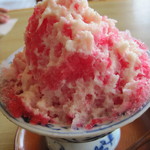 遊鹿里茶屋 - この日の宮島は暑かったです｡そんな時に戴くカキ氷は心身ともに体を冷やしてくれます｡