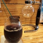 絆珈琲店 - サイフォン式アイスコーヒー