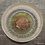 丸新 - 尾崎牛のサーロインとズッキーニ