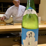 Togoshiginza Sushi Bando - 広島県 金光酒造〝賀茂金秀 辛口夏純〟純米酒
      G7 広島サミットの2日目ランチに、賀茂金秀 純米大吟醸35が振る舞われました。