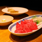 望楼NOGUCHI登別 - 朝食の塩すき焼き