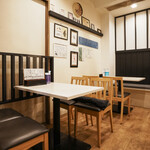 マルとマル たなか - テーブル