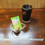 キッチン ブルー グローブ - アフターコーヒー