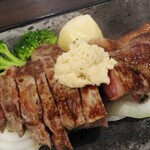 Ishiyaki Suteki Zei - 冷麺御膳のステーキ