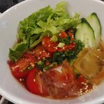 이시야키 스테이크 제이 후쿠이 다케후 라쿠이치점 - 냉면 정식의 반 냉면