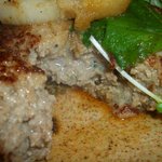 但馬牛和風てごねハンバーグステーキ　チャコールソース＠１，２６０円