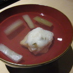 銀座うち山 - ぷりっぷりした鮎のしんじょう