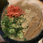 博多とんこつ 天神旗 - 