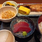 Sushi Kappou Yuusui - サバ干物定食 950円(税込)