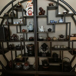 赤坂璃宮 赤坂本店 - 階段途中の飾り