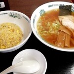 来来軒 - 中華そば・半チャーハン・３個餃子