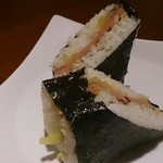 座　松本 - スパムおにぎり