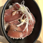 貝出汁らぁ麺 海美風 - かつお丼 300円