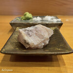 小判寿司 - 眞子鰈の縁側の炙り