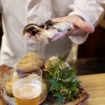 一本杉 川嶋 - 朝採れプレミアムとり貝