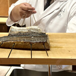 一本杉 川嶋 - トロ鰆藁焼き