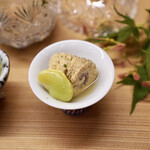 一本杉 川嶋 - 鰆真子旨み煮と空豆