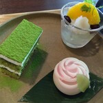 日本茶きみくら - 茶菓寄せ