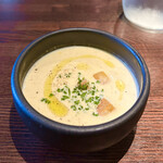 Bistro&Cafe KIZKI - とうもろこしの冷製スープ
