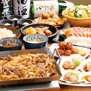 Banquet course local gourmet manga plan! From 4,000 yen with all-you-can-drink