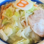 Hachiban Ramen - 小さな野菜塩らーめん+野菜増し