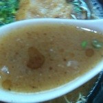 バリとん - バリとんラーメン　スープアップ