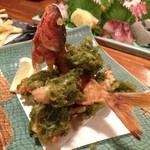 まるさ - グルクンのアーサー揚げ（680円）