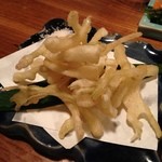 まるさ - 島らっきょの天ぷら（500円）