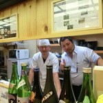 酒讃家 - 店主の藤木さんと一緒に(*´∀｀)