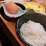 酒讃家 - 角館たまごかけご飯・・・店主の地元の食材にこだわった究極のメシ