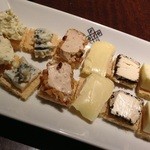 ルーツ - フレッシュチーズ６種のプレート