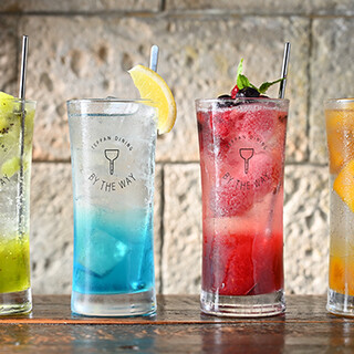 A wide selection of products that you can enjoy over and over again♪ Fruit sours and popular wines