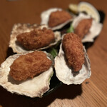 Seafood bar Ermitage - 牡蠣フライ　998円