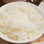 キッチン ブルー グローブ - ご飯大盛りのアップ