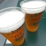 スーパードライ 甲子園 - ドリンク写真:生ビール×2
