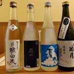 肴や いとう - 島根の地酒以外におすすめ日本酒をご用意しております