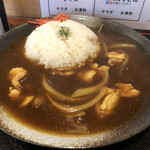 そば処 まるみなみ - 日替わりランチメニュー　チキンカレーライス