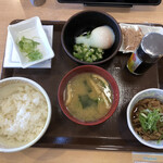 Sukiya - 牛まぜのっけ朝食ミニ
                      ¥360
                      納豆
                      ¥90