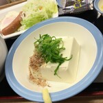 Matsuya - 2016/05/21 ソーセージエッグ定食（冷奴）